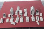 1-160TH N SCALE 3D PRINTED GRAVEYARD CRYPTS 2 PIECES