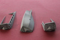 1-72ND SCALE 3D PRINTED WW II NAVY LCVP LANDING CRAFT DAMAGED 3 PIECES