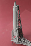 1-87TH SCALE 3D PRINTED WW II GERMAN V2 ROCKET IN LAUNCH POSITION