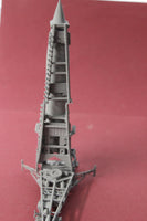 1-72ND SCALE 3D PRINTED WW II GERMAN V2 ROCKET IN LAUNCH POSITION