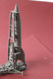 1-87TH SCALE 3D PRINTED WW II GERMAN V2 ROCKET IN LAUNCH POSITION