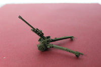 1-87TH SCALE 3D PRINTED CANADIAN GIAT LG1 105MM GUN, FIRING POSITION