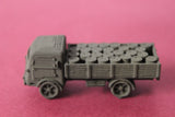 1-87TH SCALE 3D PRINTED WWII ITALIAN FIAT 626 TRUCK OPEN WITH FUEL BARRELS