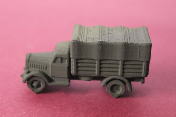 1-87TH SCALE 3D PRINTED GERMAN WWII OPEL BLITZ CLOSED