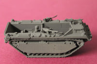 1-87TH SCALE  3D PRINTED WW II USMC LCT 3 BUSHMASTER TRACKED LANDING CRAFT WITH JEEP