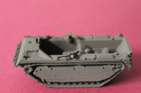 1-87TH SCALE  3D PRINTED WW II USMC LCT 3 BUSHMASTER TRACKED LANDING CRAFT WITH JEEP