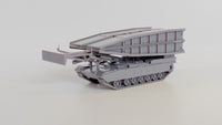 1-87TH SCALE 3D PRINTED U.S.ARMY M1074 JOINT ASSAULT BRIDGE SYSTEM(JABS) KIT