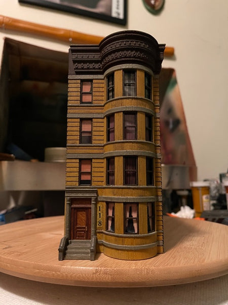 1-87TH HO SCALE 3D BROWNSTONE BUILDING BROOKLYN, NY – The Railroad Connection
