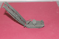 1-87TH SCALE 3D PRINTED WWII BRITISH CHURCHILL AVRE TANK WITH SMALL BOX GIRDER BRIDGE