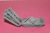 1-87TH SCALE 3D PRINTED WWII BRITISH CHURCHILL AVRE TANK WITH SMALL BOX GIRDER BRIDGE