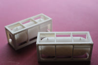 1-160TH NSCALE 3D PRINTED TANK SHIPPING CONTAINER 2 PIECES