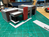 1-160TH N SCALE 3D PRINTED MODERN MCD'S RESTAURANT