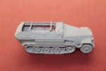 1-87TH SCALE 3D PRINTED WW II GERMAN SDKFZ 251 251-8 AUSF-B AMBULANCE HALFTRACK