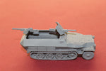 1-87TH SCALE 3D PRINTED WW II GERMAN SDKFZ 251-10 AUSF-C HALFTRACK ARMORED FIGHTING VEHICLE