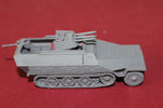 1-87TH SCALE 3D PRINTED WW II GERMAN SDKFZ 251-21 AUSF D WITH 20MM ANTI AIRCRAFT GUN HALFTRACK