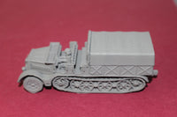 1-72ND SCALE 3D PRINTED WW II GERMAN SD.KFZ 9 FAMO OPEN CAB, CLOSED BOX