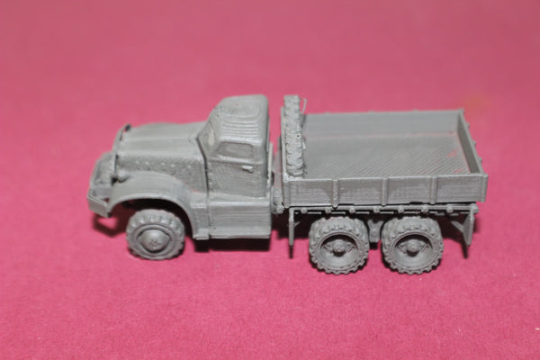 1-87TH HO SCALE 3D PRINTED WW II U.S.ARMY DIAMOND T  4 TON 6X6 OPEN TRUCK KIT