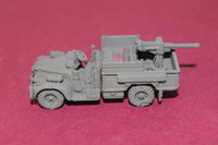 1-87TH SCALE 3D PRINTED WW II U.S. ARMY CHEVROLET 30 CWT TRUCK WITH 50 CAL MG