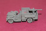 1-87TH SCALE 3D PRINTED WW II U.S. ARMY CHEVROLET 30 CWT TRUCK WITH 50 CAL MG