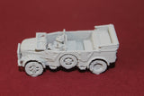 1-87TH SCALE 3D PRINTED WW II GERMAN STEYR 1500 WITH DRIVER WINDOW DOWN