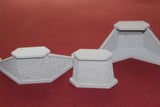 1-160TH N SCALE 3D PRINTED BRIDGE ABUTMENTS