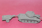 1/87TH SCALE 3D PRINTED WW II BRITISH COMET CROCIDILE FLAME THROWING TANK