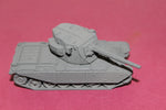 1-87TH SCALE 3D PRINTED BRITISH FV 4004 CONWAY SELF PROPELLED GUN