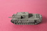 1-72ND SCALE 3D PRINTED WW II BRITISH CHURCHILL GUN CARRIER