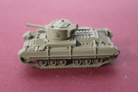 1-87TH SCALE 3D PRINTED WW II BRITISH VALENTINE I MKIII WITH SKIRTS