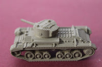 1-87TH SCALE 3D PRINTED WW II BRITISH VALENTINE I MKIII NO ANTENNA