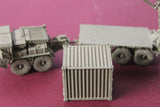 1-87TH SCALE 3D PRINTED U.S. MARINE CORPS OSHKOSH MK48 LOGISTICS VEHICLE SYSTEM LVS SMALL CONTAINER