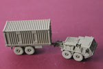 1-76TH SCALE 3D PRINTED U.S. MARINE CORPS OSHKOSH MK48 LOGISTICS VEHICLE SYSTEM LVS LARGE CONTAINER