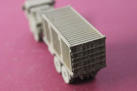 1-72ND SCALE 3D PRINTED U.S. MARINE CORPS OSHKOSH MK48 LOGISTICS VEHICLE SYSTEM LVS LARGE CONTAINER