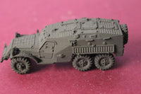 1-87TH SCALE 3D PRINTED SOVIET BTR-152k SIX WHEELED ARMORED PERSONNEL CARRIER