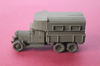 1-87TH SCALE 3D PRINTED WW II RUSSIAN ZIS 6 STAFF RADIO TRUCK