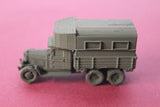 1/72ND SCALE 3D PRINTED WW II RUSSIAN ZIS 6 STAFF RADIO TRUCK