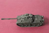 1/72ND SCALE  3D PRINTED WW II RUSSIAN SU-122-54 122 MM SELF-PROPELLED HOWITZER SMALL FULE TANK, OPEN HATCH