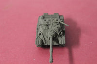 1-87TH SCALE  3D PRINTED WW II RUSSIAN SU-122-54 122 MM SELF-PROPELLED HOWITZER SMALL FULE TANK, CLOSED HATCH