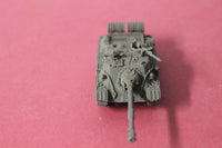 1-72ND SCALE  3D PRINTED WW II RUSSIAN SU-122-54 122 MM SELF-PROPELLED HOWITZER LARGE FUEL TANK, OPEN HATCH