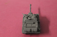 1-72ND SCALE  3D PRINTED WW II RUSSIAN SU-122-54 122 MM SELF-PROPELLED HOWITZER LARGE FUEL TANK, OPEN HATCH