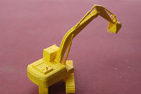 1-87TH HO SCALE 3D PRINTED CATERPILLAR EXCAVATOR #3 BUCKET POSITION