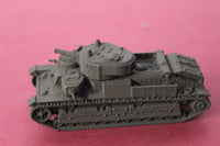 1-87TH SCALE 3D PRINTED WW II SOVIET T-28 LATE MULTI-TURRETED MEDIUM TANK