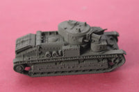 1-87TH SCALE 3D PRINTED WW II SOVIET T-28 MID MULTI-TURRETED MEDIUM TANK