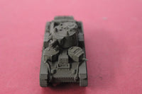 1-72ND SCALE 3D PRINTED WW II SOVIET T-28 MULTI-TURRETED MEDIUM TANK-SLOPED UPARMORED TURRET