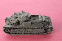 1-72ND SCALE 3D PRINTED WW II SOVIET T-28 MULTI-TURRETED MEDIUM TANK-SLOPED UPARMORED TURRET