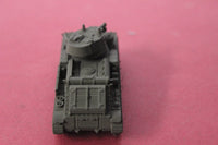 1-72ND SCALE 3D PRINTED WW II SOVIET T-28 MULTI-TURRETED MEDIUM TANK-SLOPED UPARMORED TURRET