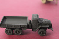 1-87TH SCALE 3D PRINTED UKRAINE INVASION RUSISAN URAL 4320 6X6  FLAT BED TRUCK EARLY FILTER LOW TRAY