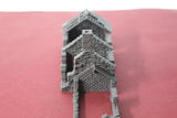 1-87TH SCALE 3D PRINTED WW II DIORAMA DESTROYED FRENCH HOUSE WITH BARN