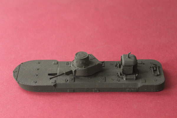 1-87TH SCALE 3D PRINTED WW II IMPERIAL JAPANESE NAVY SPECIAL TYPE 3 KA-CHI LAUNCH WATERLINE