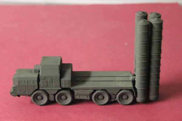 1-87TH SCALE 3D PRINTED UKRAINE INVASION RUSSIAN S-300 MISSILE SYSTEM SA-10 GRUMBLE IN LAUCH POSITION